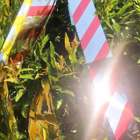 10 шт. 50 м лента отпугивающая птиц светоотражающая лента для отпугивания гусей, голубей, уток, дятла, двусторонняя лента для вспышки птиц