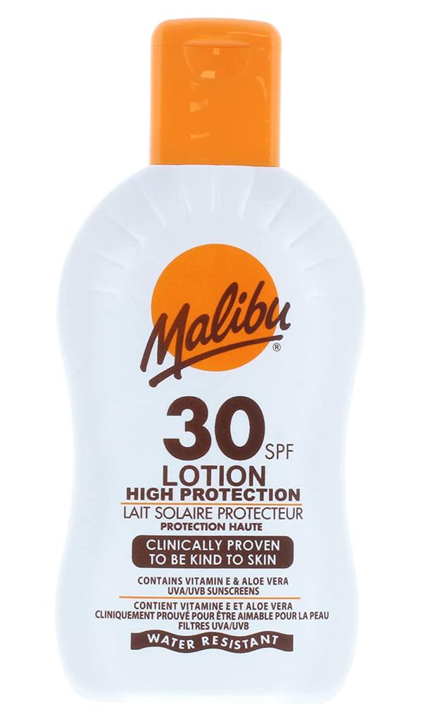 Malibu SPF30 Waterproof Balm 200ml + After Sun Spray Balm 200ml