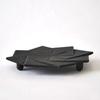 Ichiudo Nambu Ironware Trivet, Kazaguruma, Black