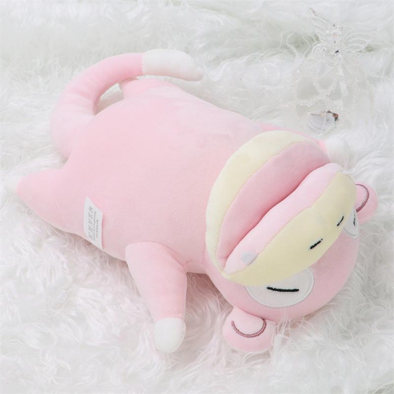 Kawaii Pokemon Sleep Cubone Slowpoke Chikorita Psyduck Lucario Piplup плюшевые игрушки-подушки Lapras Furret Dragonair Mew Peluche Doll