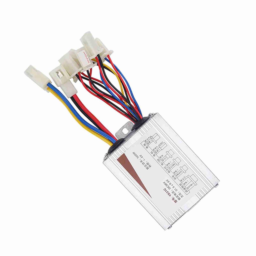 36 В 500 Вт Мотор Щеточный Блок Контроллера для Электрического Велосипеда Скутера Электровелосипеда