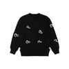 Palace X Evisu FW21 Свитшот с множеством карманов 'Черный' Унисекс P21EVCW001