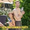 1 Pack Water Guns Squirt Guns Water Soaker Gun Water Blaster for Summer Long Range Shooting Games Outdoor Toys Water Blaster Pistol for Kids Adults