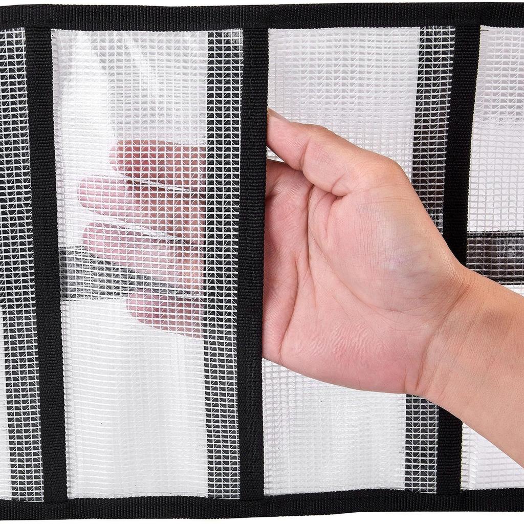 Foldable Fishing Lures Bags PVC Fishing Accessories Storage Case Transport Large Capacity Tackle Bags Home Hiking Gardening