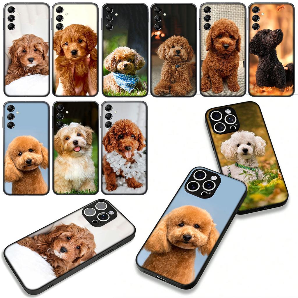 Phone Cover Lovely Poodle Dog Pet Casing for Apple iPhone 17 16 11 Pro XS Max XR 6 7 8 Plus + 16E SE 2020 Air 5 8+ Case