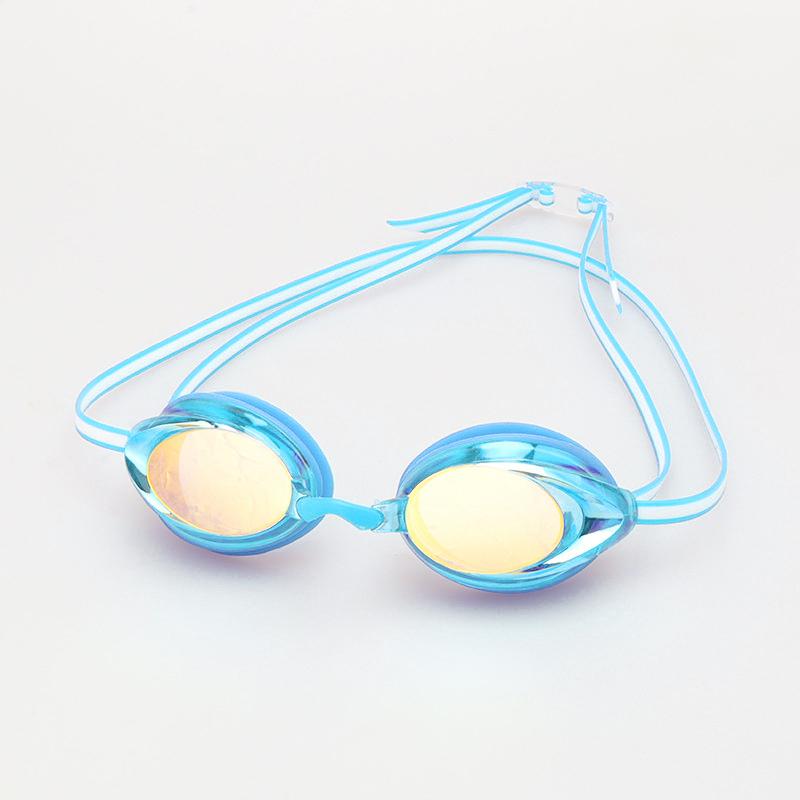 Professional HD Anti-Fog Waterproof Racing Swim Goggles For Adults - Stunning Coating For Clear Vision