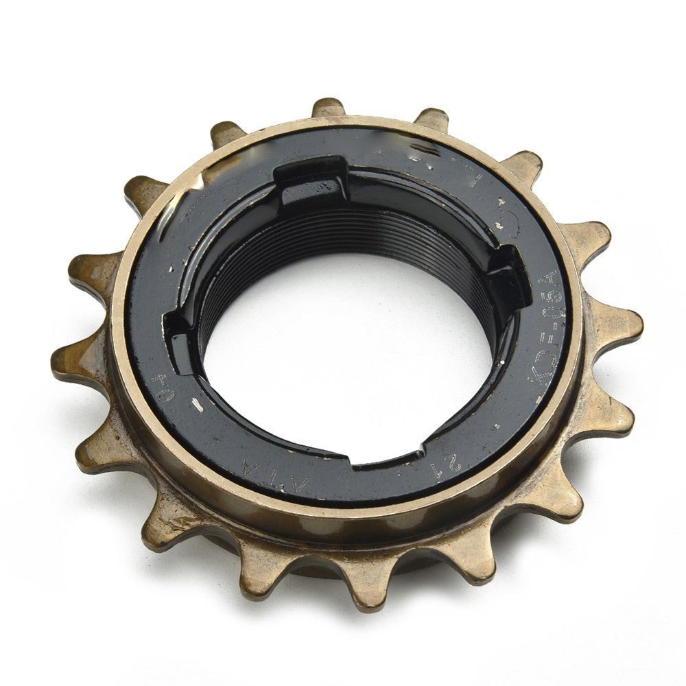 Gearbidirectional Live 1/2" X 1/8" Freewheel Sprocket Bicycle Single Speed Cog Bicycle Freewheel