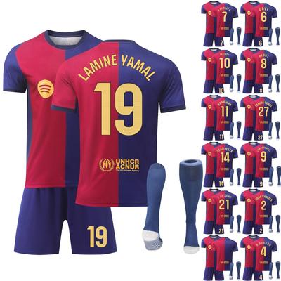 2425Barcelona Jerseys Комплект спортивной формы для футбольного тренировочного костюма