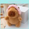 Capybara Plush Toy Keychain Backpack Charm Stress Relief Gift For Teens Kids