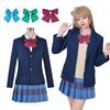 Love National Otonokizaka Academy Uniform with 3 Adult Costume for Cultural and Stage Performances with 3 Size [Excellent Quality] Live! Girls'