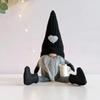 Dwarf Christmas Dwarf Ornament Faceless Doll Gnomes Sitting Doll  New Year Gift