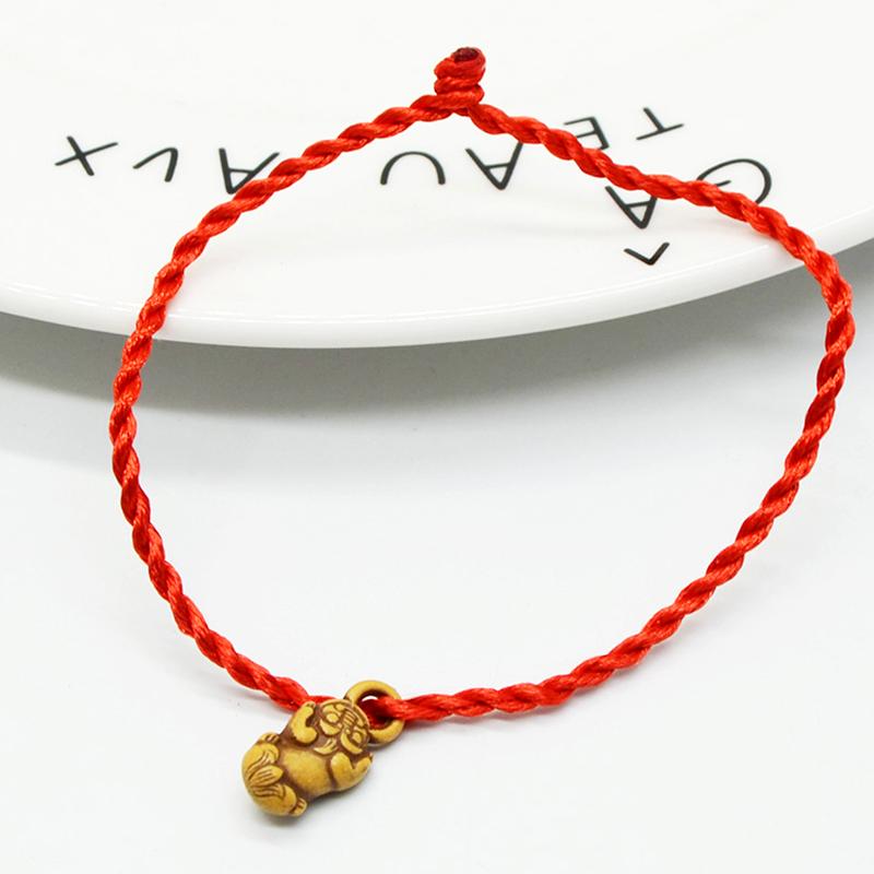 1шт. Браслеты для влюбленных, имитация красного дерева, ювелирные изделия, аксессуары, красная веревка, китайский стиль, вязание, плетение, талисман на удачу, подарок на вечеринку