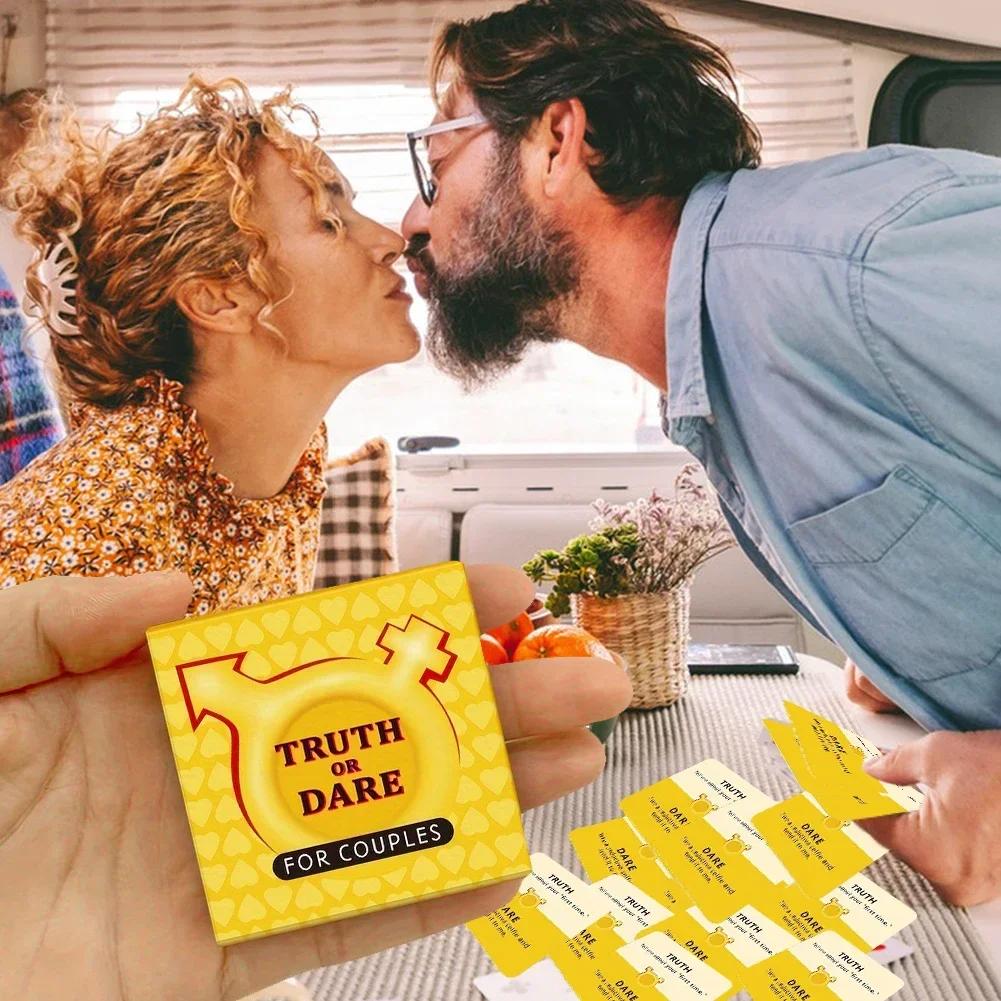 Романтическая карточная игра «Правда или действие», для влюбленных пар, настольная игра, пьяные пары, карточная игра на выпивку, рождественский подарок на День благодарения