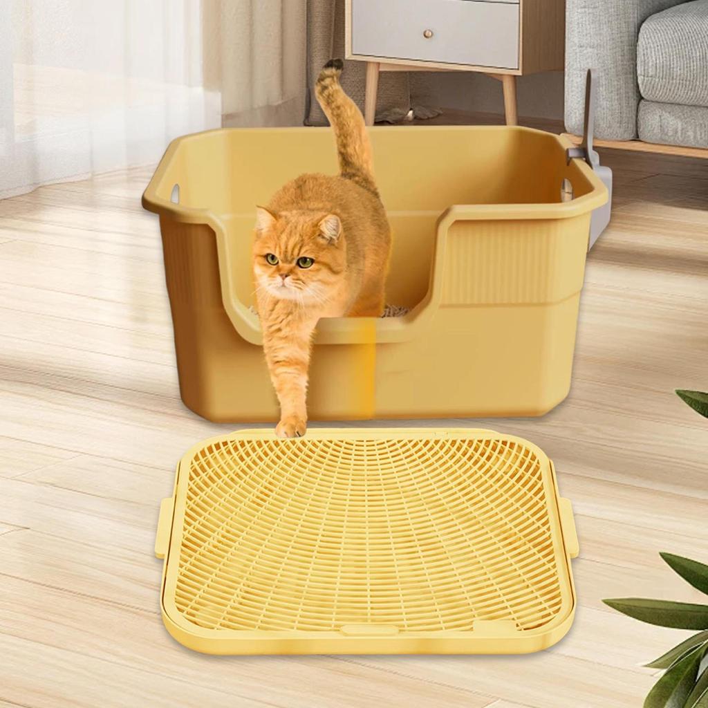 Cat Litter Ramp Step Decorative Multifunctional Trapping Mat Trapper for Terrace Bathroom