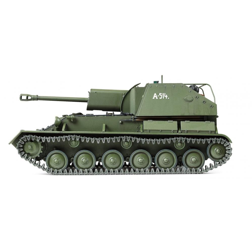 Tamiya 135 Military Miniature Series No.348 Soviet Army Self-Propelled Artillery SU-76M Plastic Model 35348