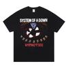 System of A Down Print TShirt Vintage 90s Metal Rock Oversized Short Sleeve Tee Unisex Unisex Unisex Streetwear Casual Summer Top
