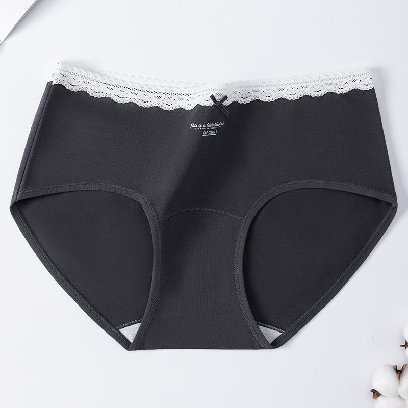 Women S Cotton High Waist Triangle Underwear 10a Antibacterial Full Cotton Gusset