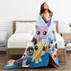 Теплое Мягкое Одеяло для Кемпинга Littlest Pet Shop Плед Фланелевое Покрывало для Улицы Новинка Чехол для Дивана-кровати