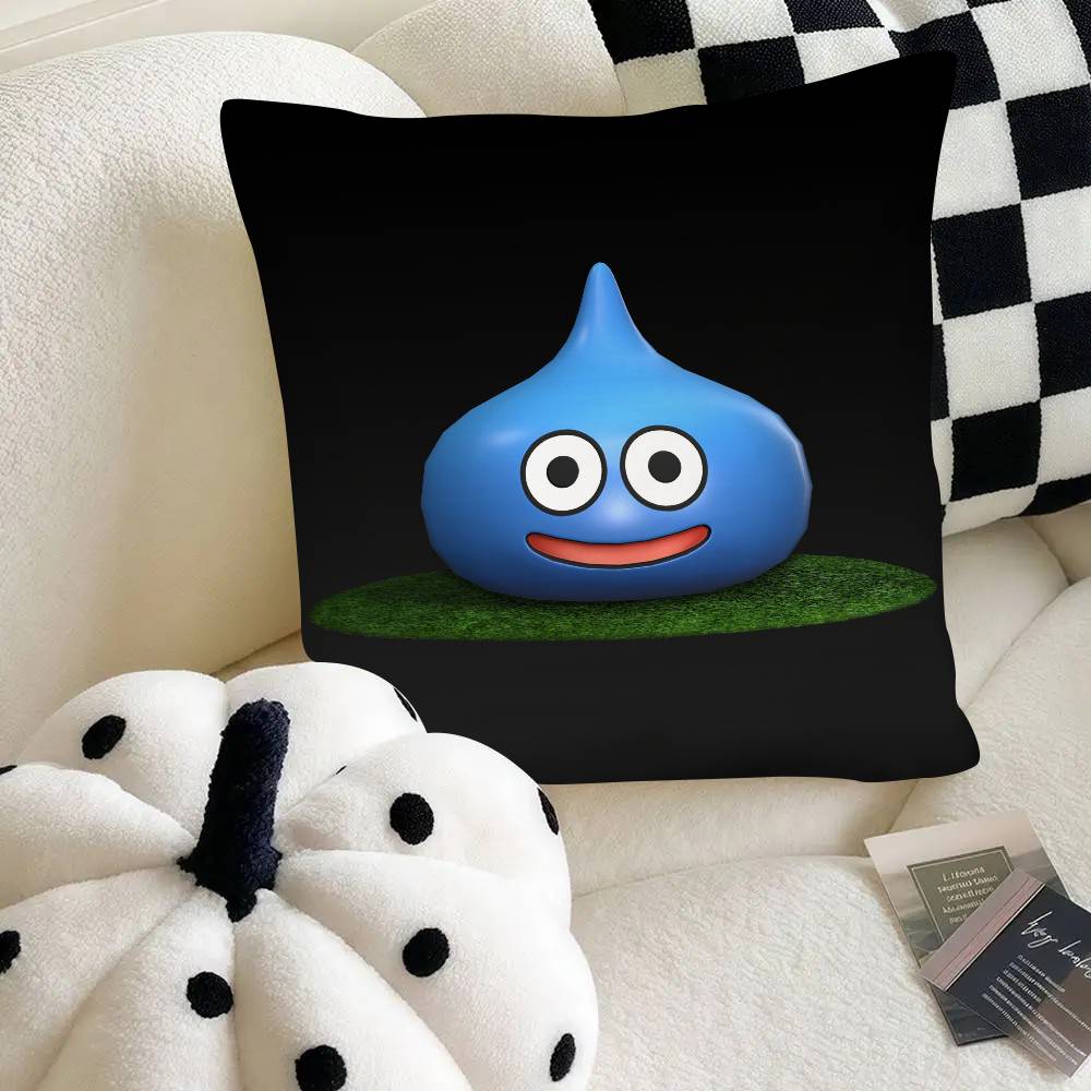 Игра Dragon Quest Ракета Слайм Наволочка Модная Квадратная Наволочка Спальня Диван Комната Ins Декор Отдых