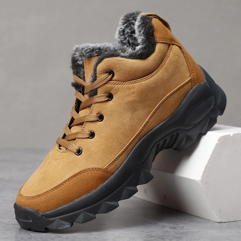 Men Sneakers Man Hiking Shoes Outdoor Mountain Boots Climbing Shoes Winter Boots Tennis Black Sneakes