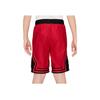 Jordan SS22 Повседневные спортивные шорты в полоску с логотипом, детские штаны для фитнеса, красные DR8097-687