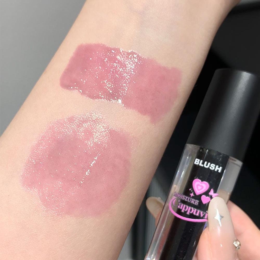 CAPPUVINI Жидкие румяна, меняющие цвет, меняющие температуру. Натуральные, не выцветающие румяна.