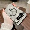 Retre Чехол для телефона из кожи с головой оленя и магнитной застежкой Magsafe для Google Pixel 10 9 Pro XL 8 7 Pro 8A 7A Чехол-накладка для Pixel 9Pro 9A