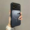 Fashion Nano Frosted For Magsafe Phone Case For iPhone 17 Pro Max 17 Air 16 15 14 13 12 11 Pro Max Magnetic Wireless Charge Armor Cover
