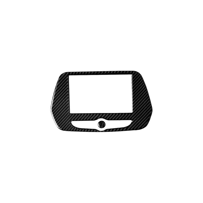 Подходит для Chevrolet Camaro 2017-2019 Автомобильные аксессуары Навигационная декоративная рамка Внутренняя отделка из углеродного волокна наклейка на автомобиль 3D