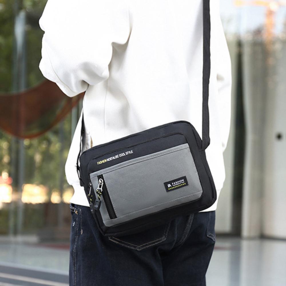 Водонепроницаемая мужская деловая сумка Большой вместимости Холщовая сумка через плечо Мужская сумка через плечо Сумка
