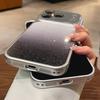 Чехол-защита для пленки камеры с блестящим градиентом для iPhone 1 16 17 Pro Max 13 14 17Pro, противоударный, с большим окном, Bling