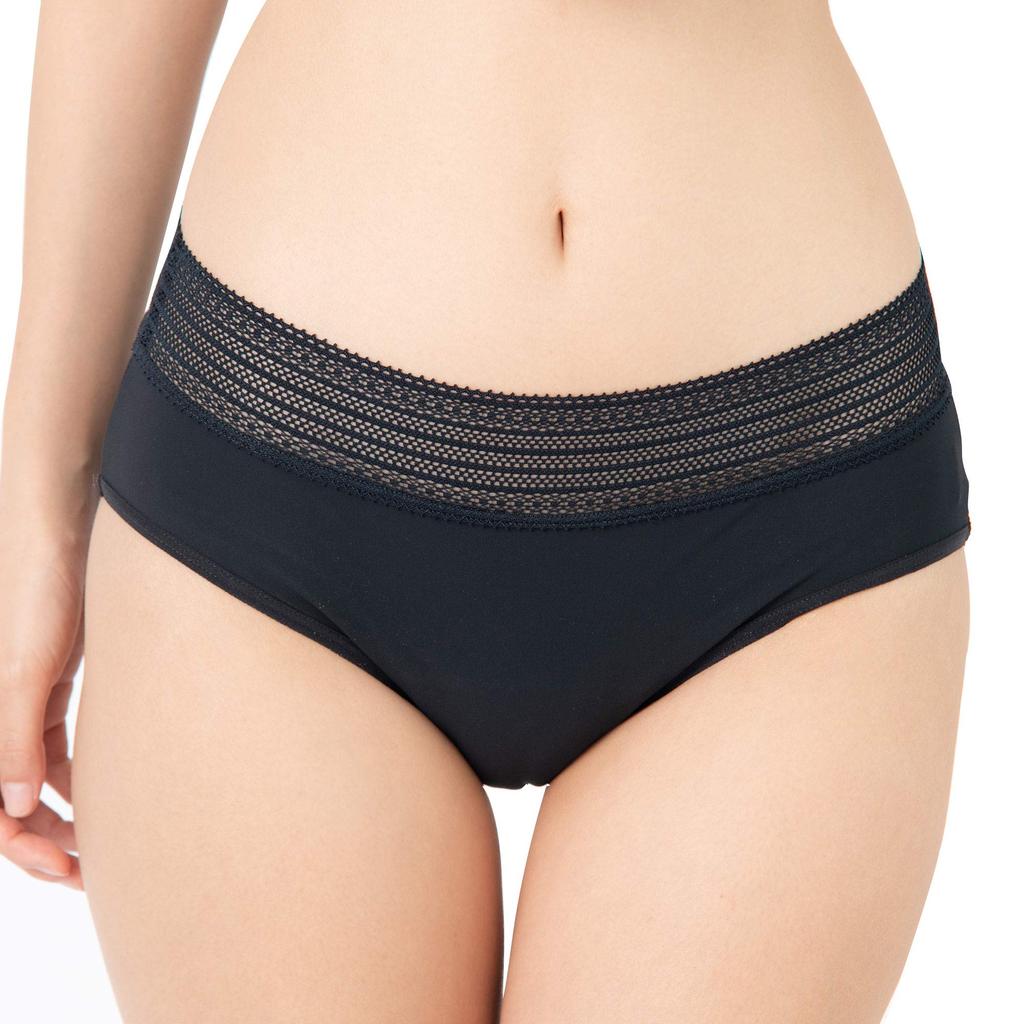 Water Absorbent Cotton Material On the Inside by a Female Small To Normal Large Black L [Flande Lingerie] Shorts, Approx. 30ml, [Supervised