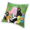 Чехол для подушки Barbapapa Family Love с двусторонним принтом, напольная наволочка с мультяшным ТВ-шоу для гостиной, украшение наволочки