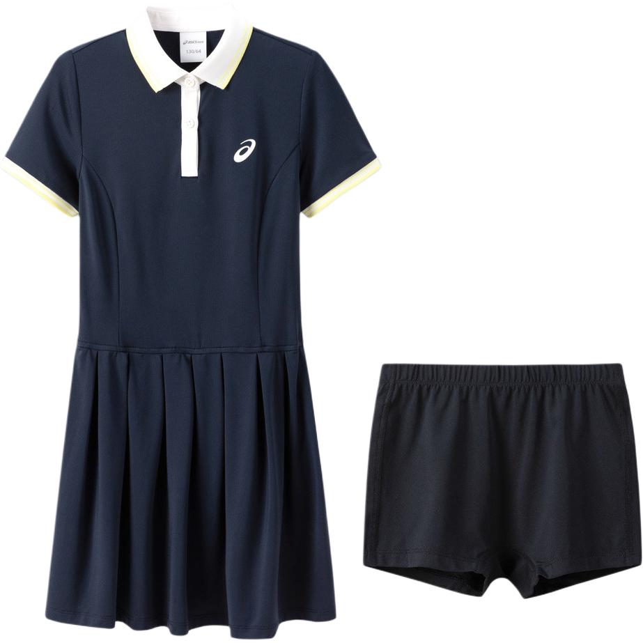 Teenagers Asics Skirt Set Navy Blue