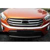 Хромированная накладка на бампер двигателя для Hyundai Creta IX25 2014 2015 2016 2017 2018 Декоративная решетка радиатора передняя гоночная Рамка решетки 3 шт.