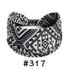 Boho Headbands for Women Cotton Wide Headwrap Non Slip Stretch Hairbands Workout Yoga Head Bands Bandage Running Bandana Turban Hair Accessories