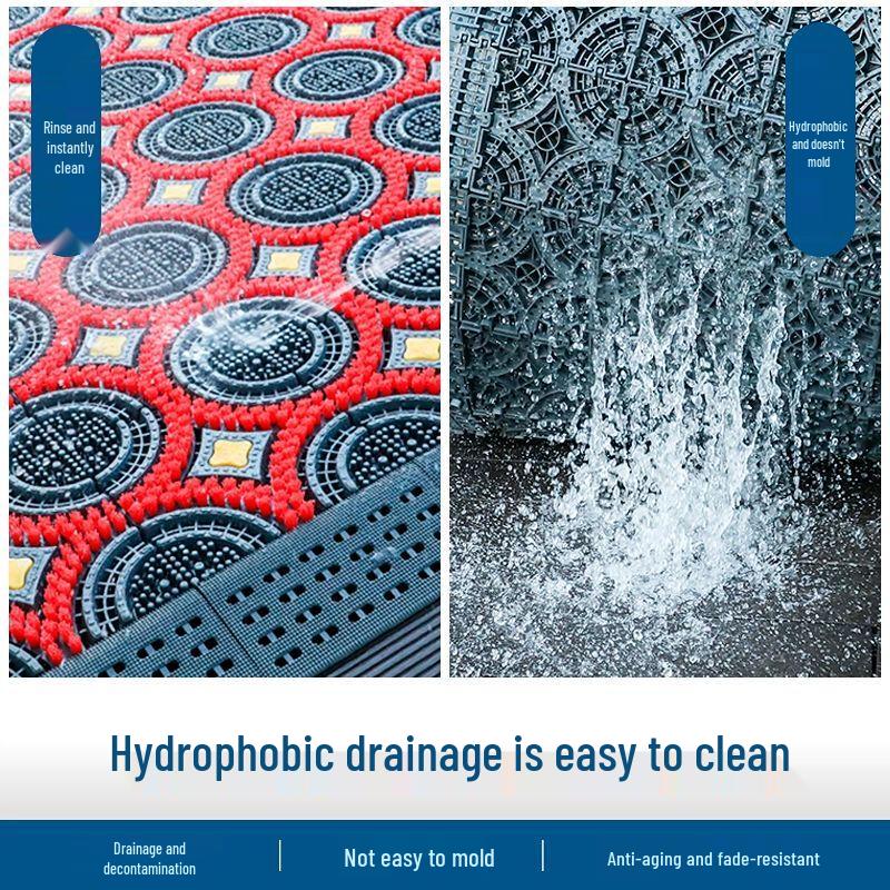 Уличный водонепроницаемый нескользящий входной коврик