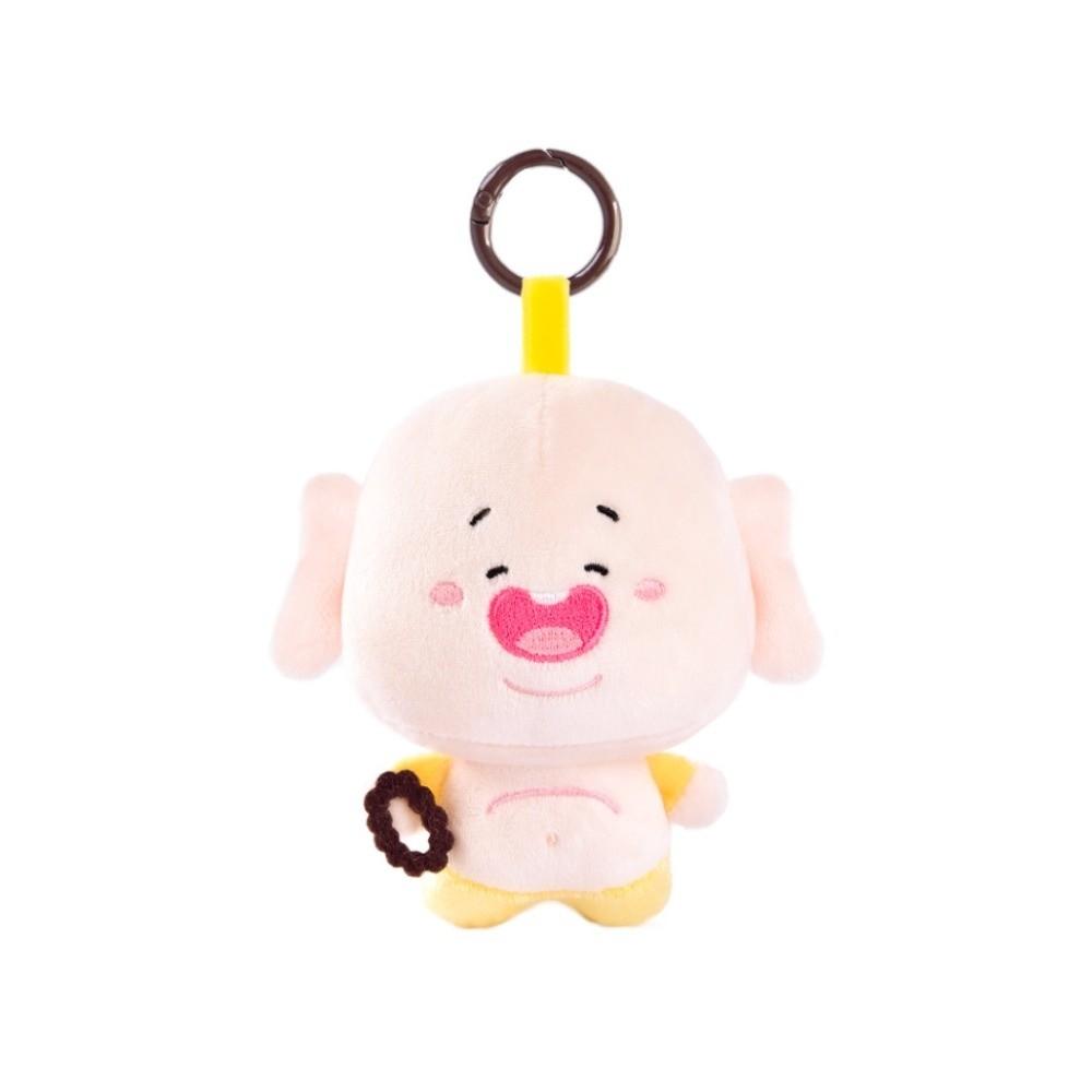 Moon Lord Chinese God Pendant Yuchi Gong Plush God of Longevity Pendant Car Key Pendant