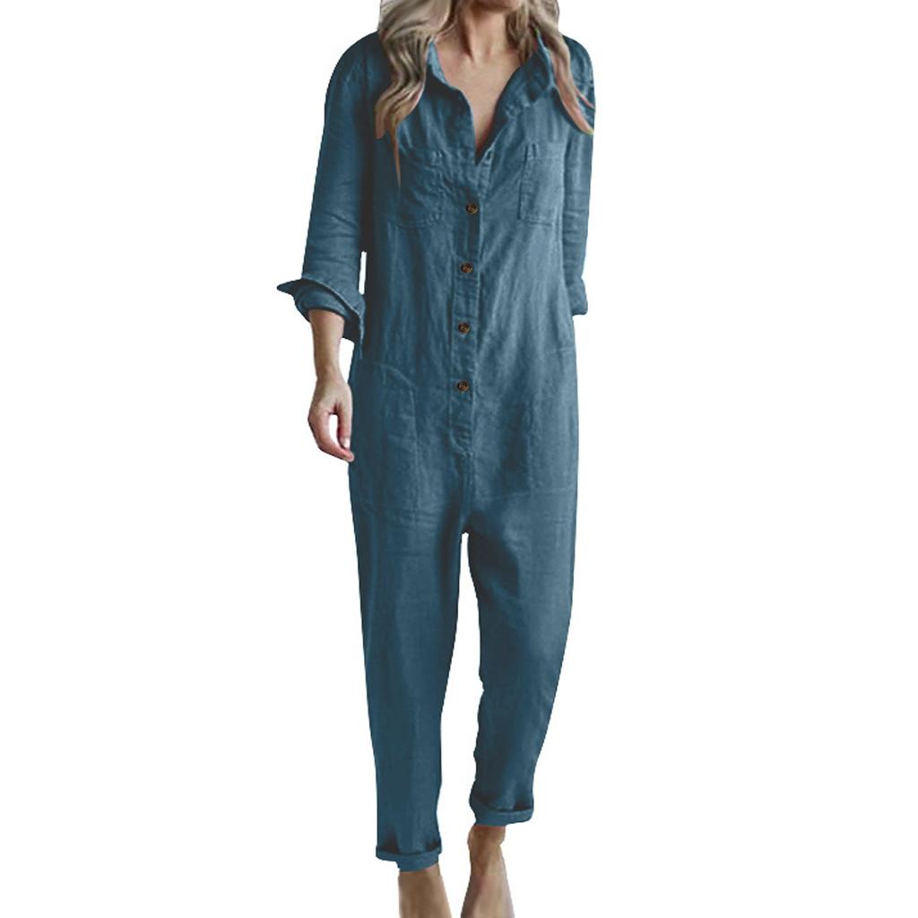 Women's Elegant Fashion Sleeveless Wide Leg Formal Casual With Pockets Jumpsuit