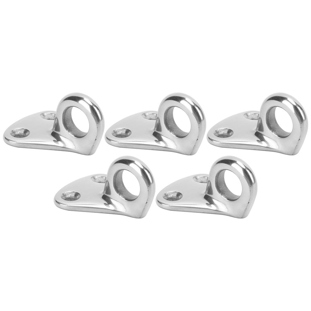 5PCS 316 Stainless Steel Mirror Polished Heavy Duty Coat Hook Hardware Accessories