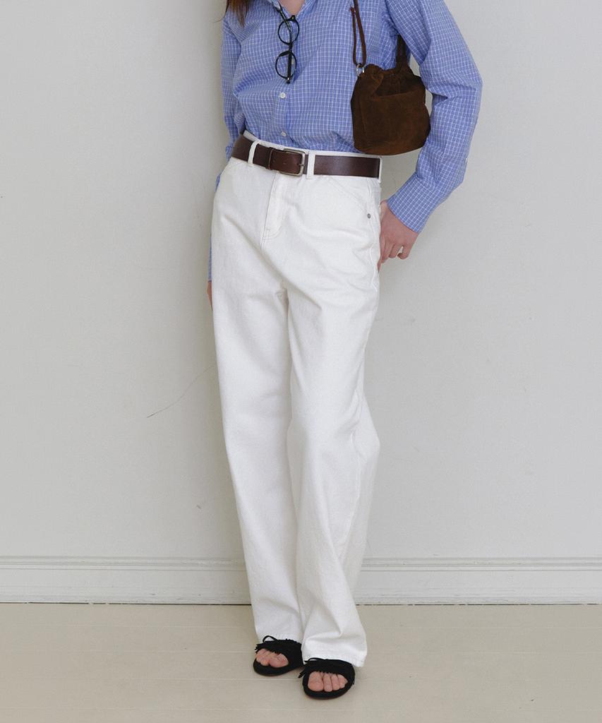 IULAI Tate Pants White