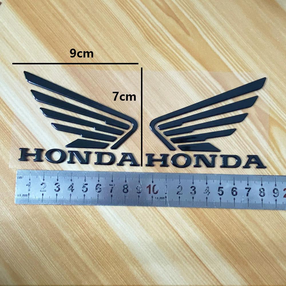 Honda Набор для модификации мотоцикла Логотип 3D наклейка HONDA Гальванизированная буквенная наклейка Водонепроницаемая наклейка Мотоаксессуары Cbr 600