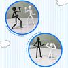 Украшение Stickman, многоцелевая фигурка, декор, таинственный дизайн, игрушка для снятия стресса с полностью