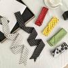 Fashion Dot Ribbon Silk Scarf Women Thin Neck Scarves Lady Small Shawls Bandana Narrow Female Neckerchief Dress Accessories