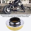 Автомобильный воздухозаборник Фильтр-очиститель Грибная пена Марля Высокий поток Универсальный(желтый)