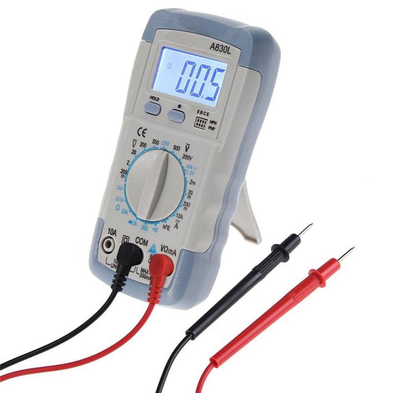 Digital Multimeter LCD Voltmeter Ammeter Ohmmeter OHM Capacitance A/DC Tester BG