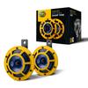 In Germany by Sharp Twin Tone Horn Twin Tone Yellow High Tone Bass 2p Set Compatible with Vehicle Inspection HELLA Is a Reliable Manufacturer