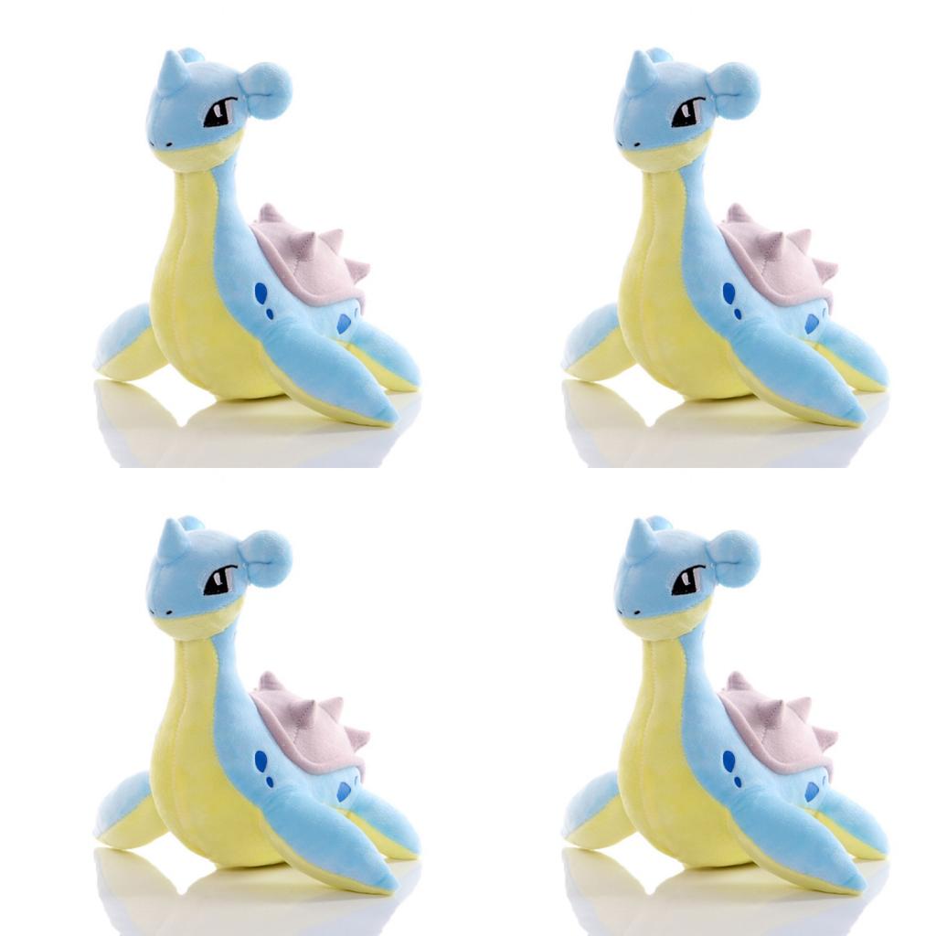 1-10 шт. POKEMON Оригинальная плюшевая игрушка Генгар Пикачу Кавайный Чаризард Настоящая плюшевая кукла Мягкая милая мультяшная Пингвин Игрушки для детей Подарок