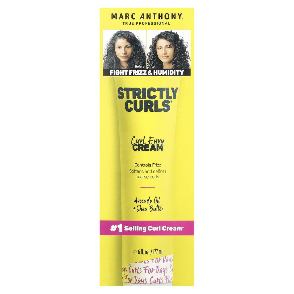 Marc Anthony Strictly Curls®, крем для вьющихся волос Curl Envy, 6 жидких унций (177 мл)