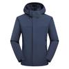 Wanbo Long Outdoor 3-in-1 Jacket with Detachable Down Liner, Unisex Windproof & Waterproof Mountaineering Wear.